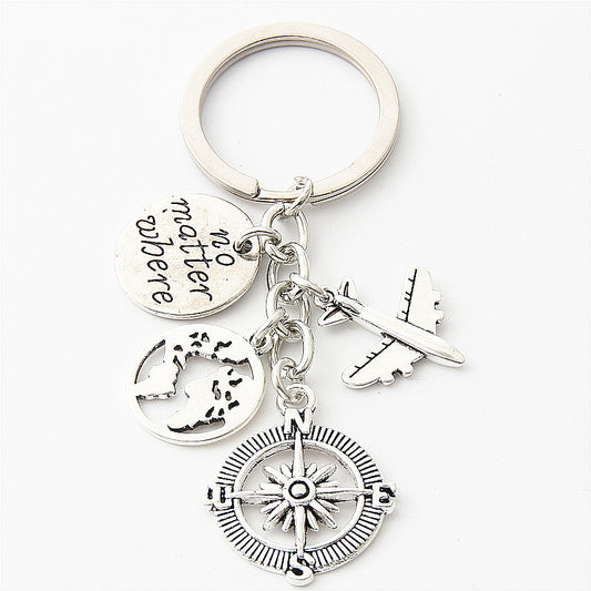 Travel-themed Keyring