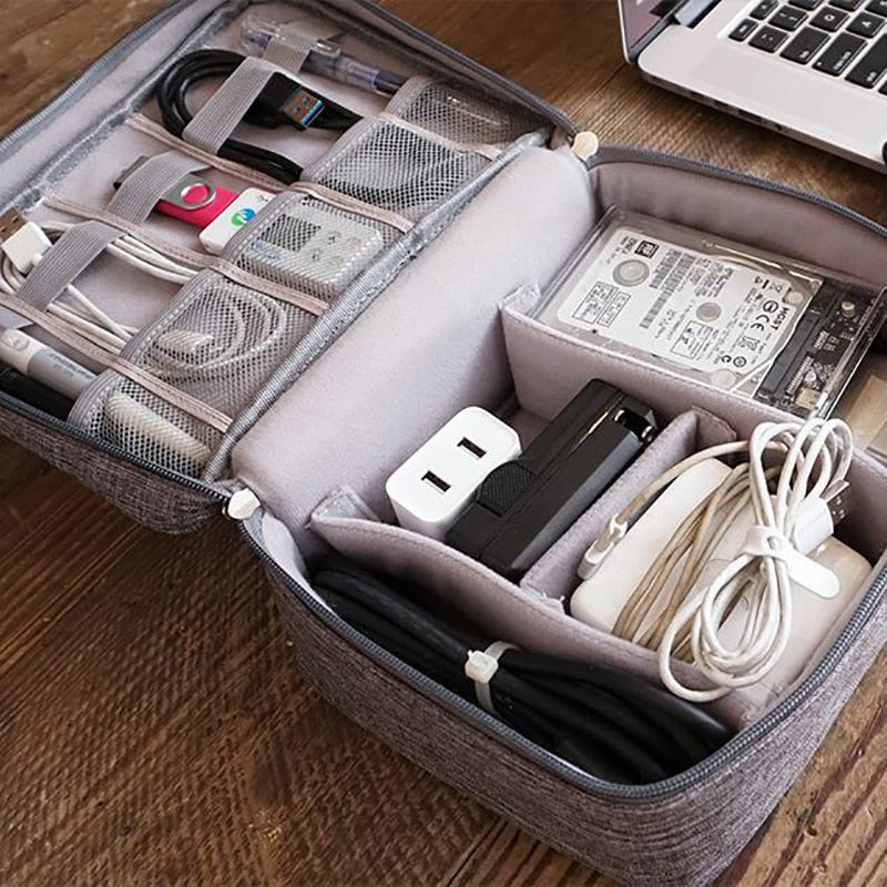 Travel Storage/Organiser Bag for Digital Devices and Cables